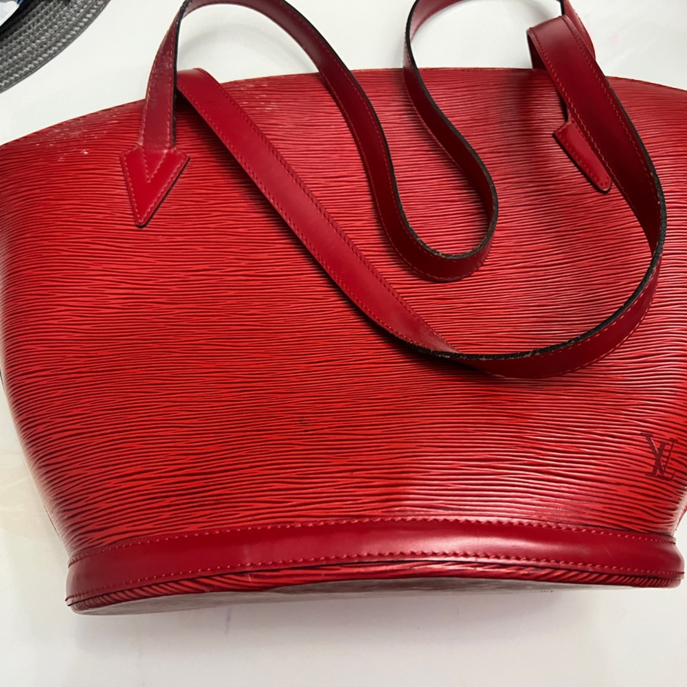 Louis Vuitton Epi Saint Jacques PM Castillan Red